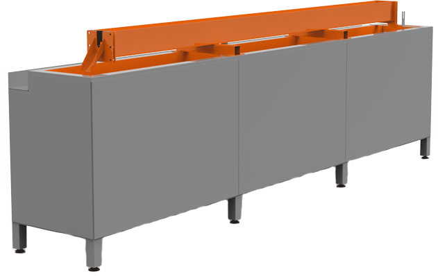 Ванна водяного охолодження арматури